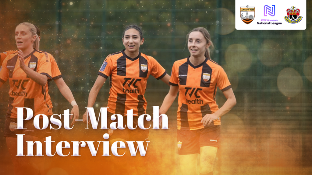 MEGAN BURROWS POST-MATCH | AFC SUDBURY