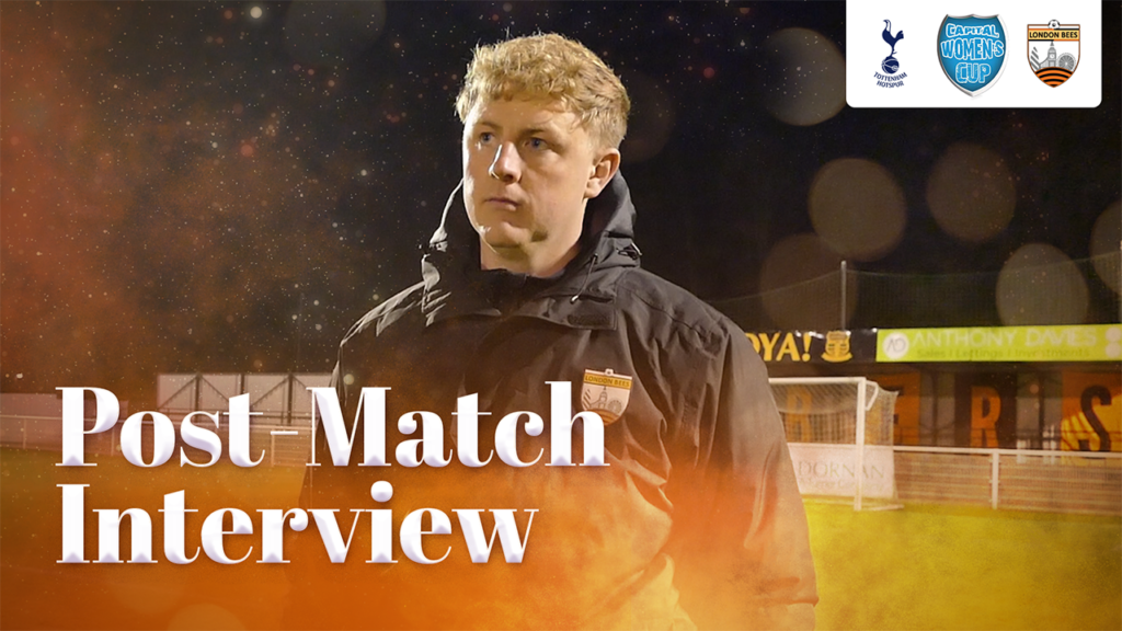 DAN MCKIMM POST-MATCH | TOTTENHAM HOTSPUR ACADEMY